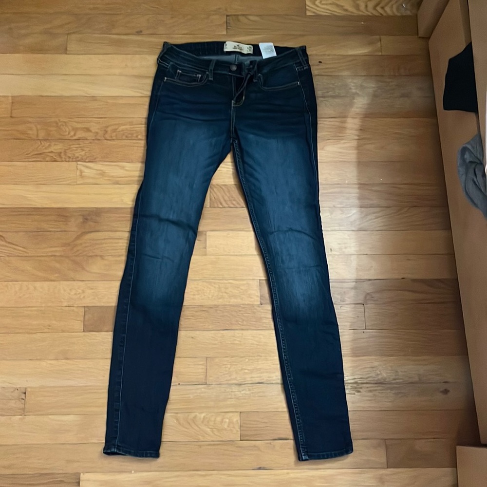 Hollister Blue Skinny Jeans